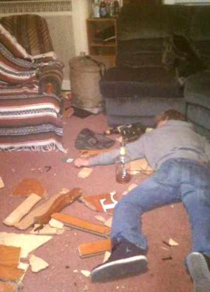 A szilveszteri házibuli első szabálya