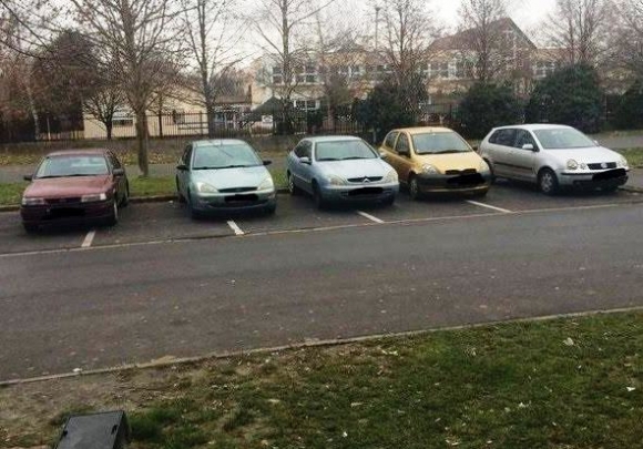 A csíkon parkolás győztesei Győrben