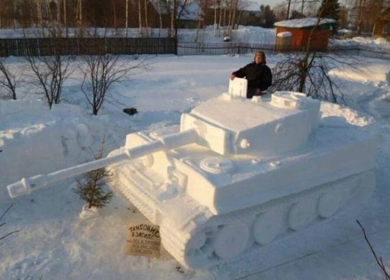 Egy igazi hó Tigris!