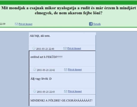 Befutott a nap kérdése