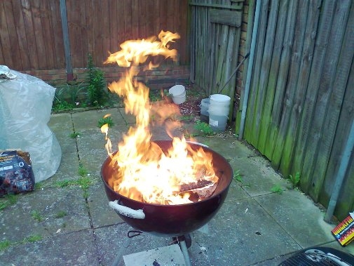 Amikor egy pasi grillsütésre szánja el magát