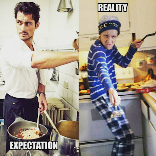 Elképzelés vs valóság