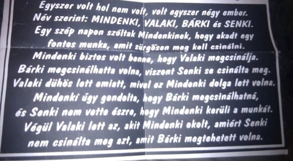 Napi definíció - Csapatmunka