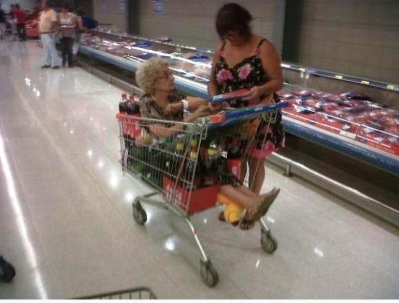 Vásárlás a nagyival