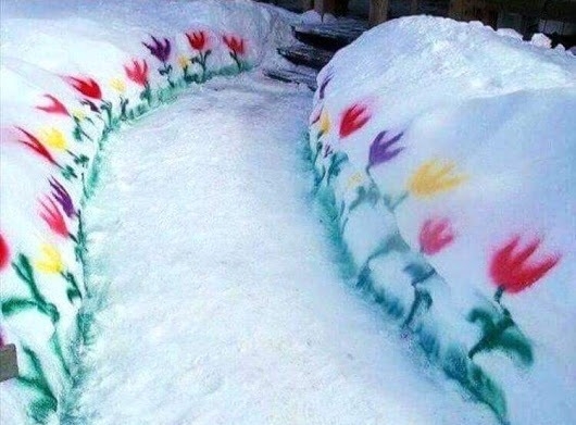 Jolika néni, nem bírta ki tavaszig