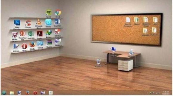 Hogy rend legyen a képernyőn is...