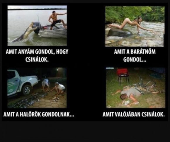 Amikor elmegyek horgászni