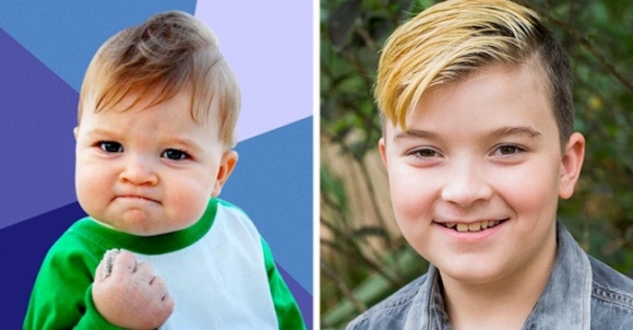 Így néz ki a mém-kölyök ma