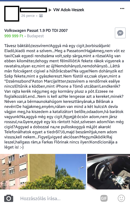 Eladná a tezsvííír a vasat 🙂