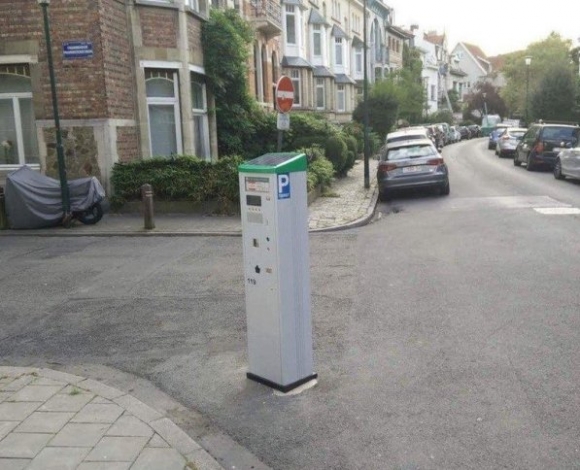 Parkolóautomata Hollandiában 