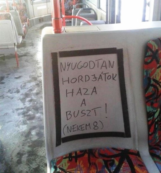 Egy nyilvános üzenet