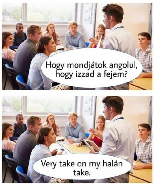 Angol megy? 🙂