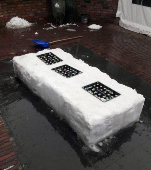 Áram nélküli sörhűtő