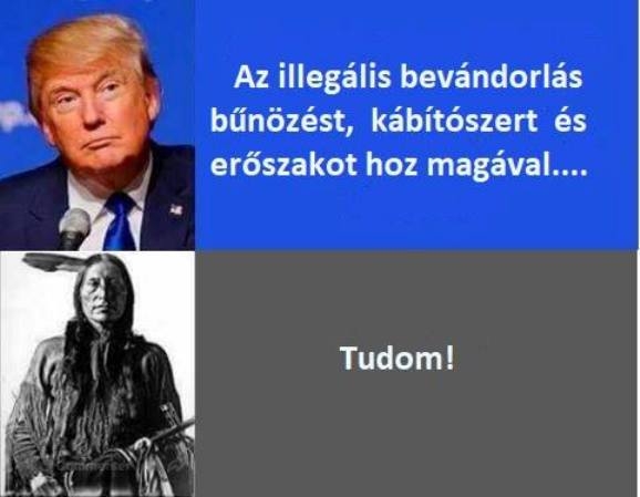 Ezekkel a bevándorlókkal, csak a gond van