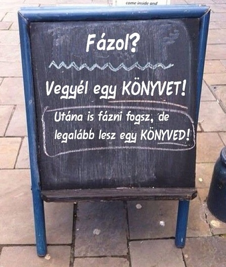 A helyi könyvesbolt mai tippje