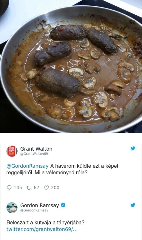 Újra kikérték a sztárséf véleményét