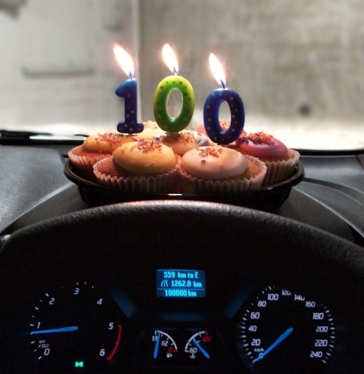 100.000 km - Megünnepelte