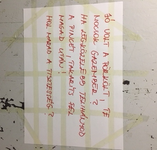 Ma pörkölt volt az ebéd