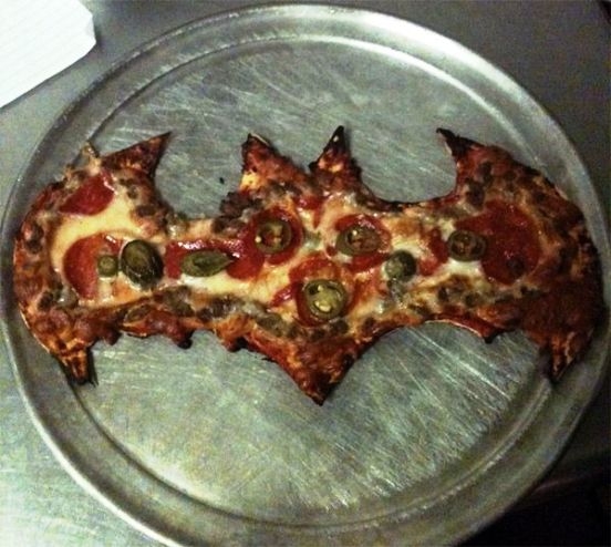 Batman pizza