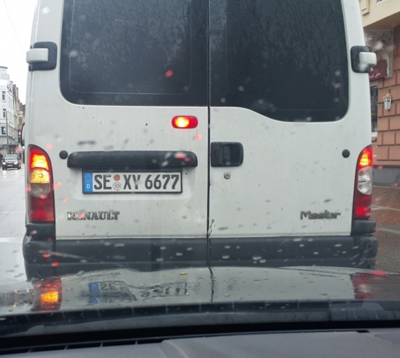 Németországban lőtték nekünk a nap rendszámát