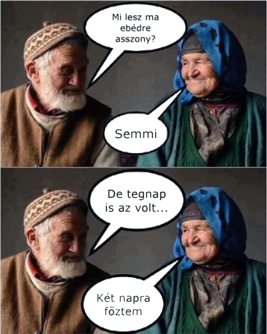 Érdeklődik az öreg