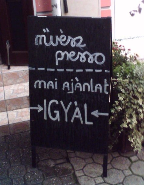 Lehet, hogy szabin van a szakács?