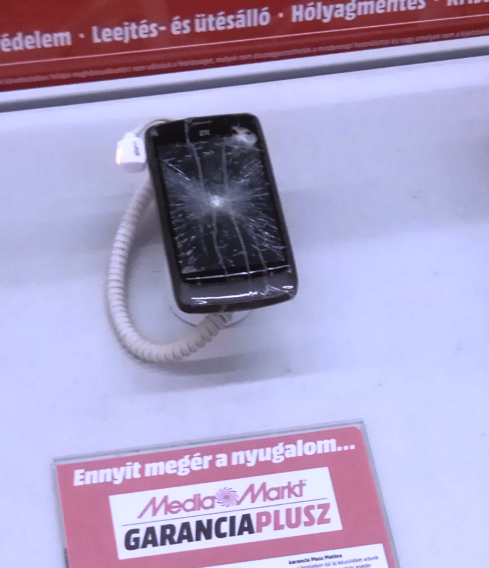 Leejtés és ütésálló - ennyit megér a nyugalom...