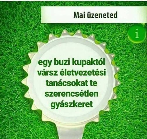 Topjoy - kupak üzenet