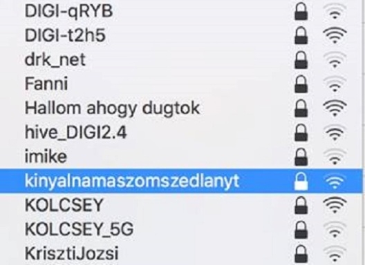Wi-Fi hálózat