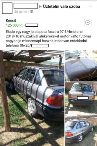 Befutott a nap hirdetése is