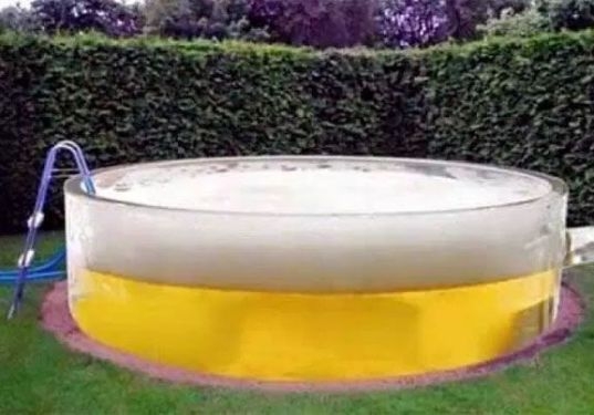 Délután medencés buli lesz