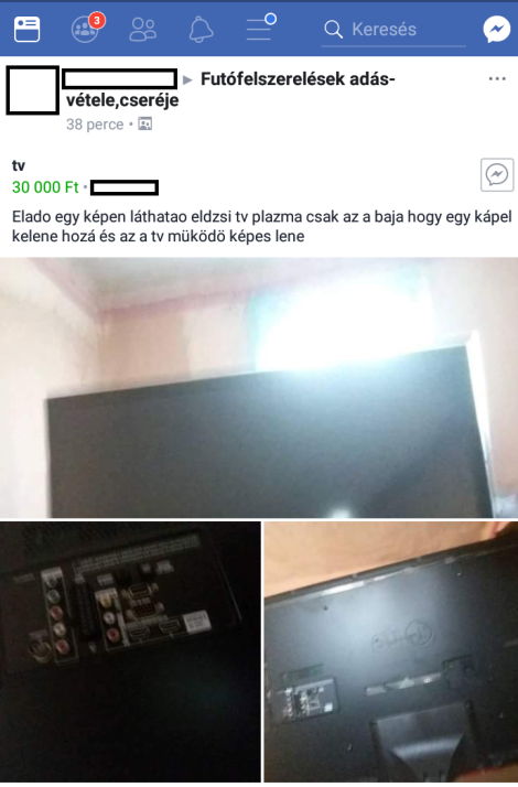 Befutott a nap hirdetése