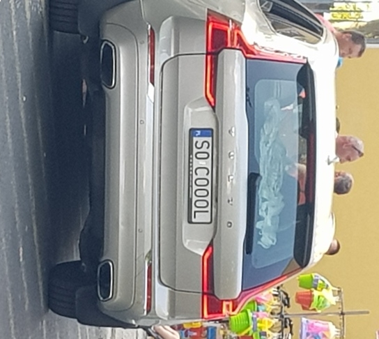 Siófokon fotózták nekünk a nap rendszámát