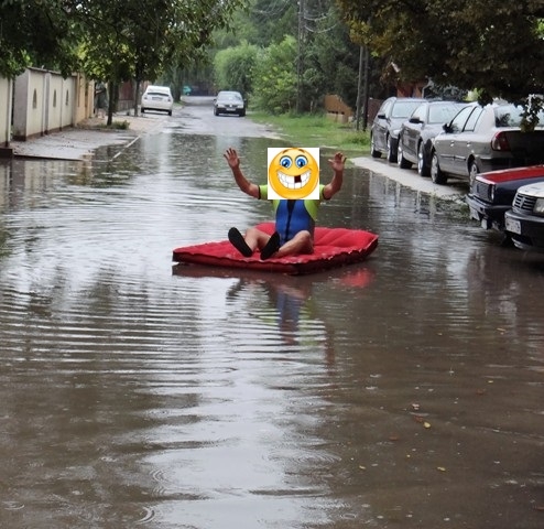 Szigethalmon is esett egy kevés eső...