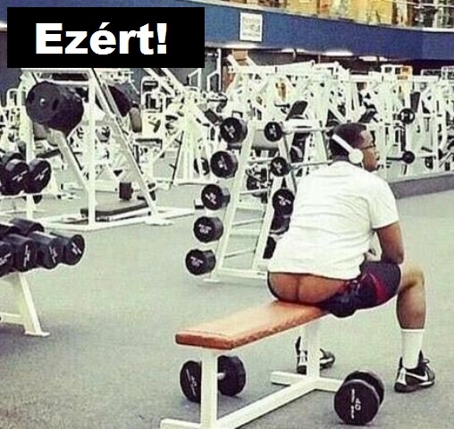 Hogy miért illik törülközőt használni egy konditeremben?