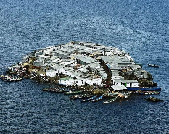 Íme az Afrikában található Migingo sziget