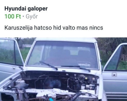 Napi autóalkatrész