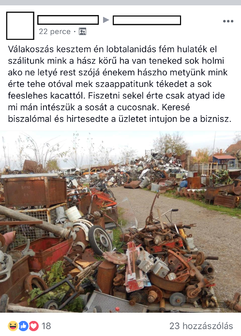 Kolompár Bizniszmen vállalkozó lett