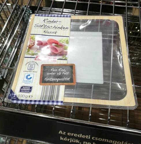 Egy kis diétás felvágott reggelire