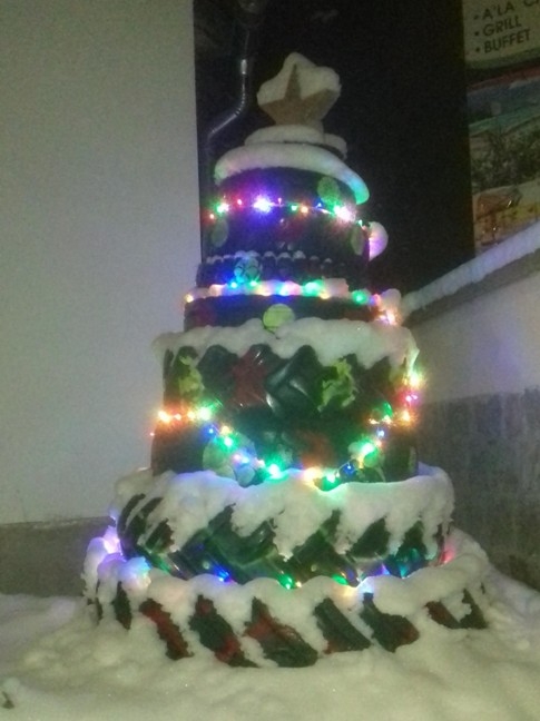 Téli emlék - A gumismester karácsonyfája