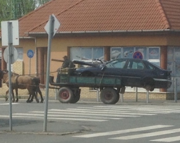 A Borsod megyei Encsen látták a szállítót!