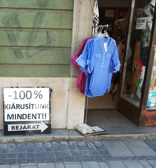 Miskolci leárazás - level 100