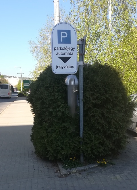 Kérjük váltsa meg parkolójegyét