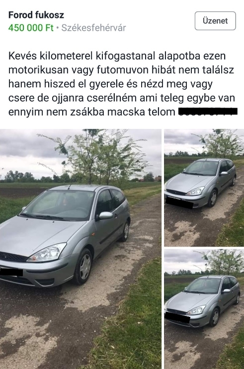 Napi használtverda