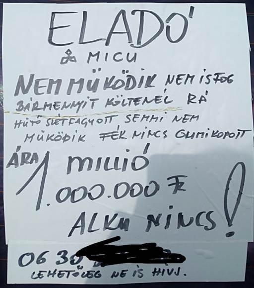 Miskolcon lőtték nekünk a nap ajánlatát