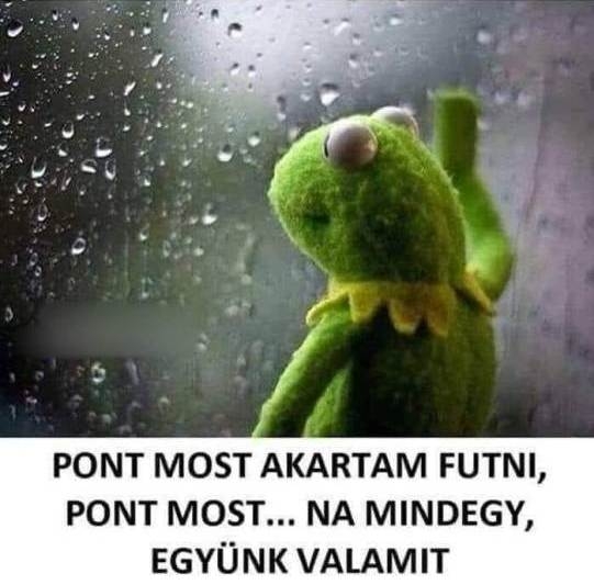 Amikor látod, hogy esik az eső...