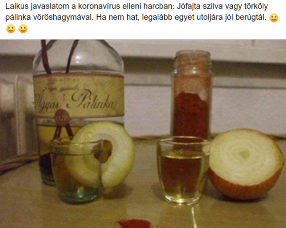 Tipp koronavírus ellen