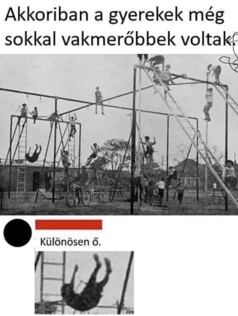 Iskolai játszótér a 80-as években