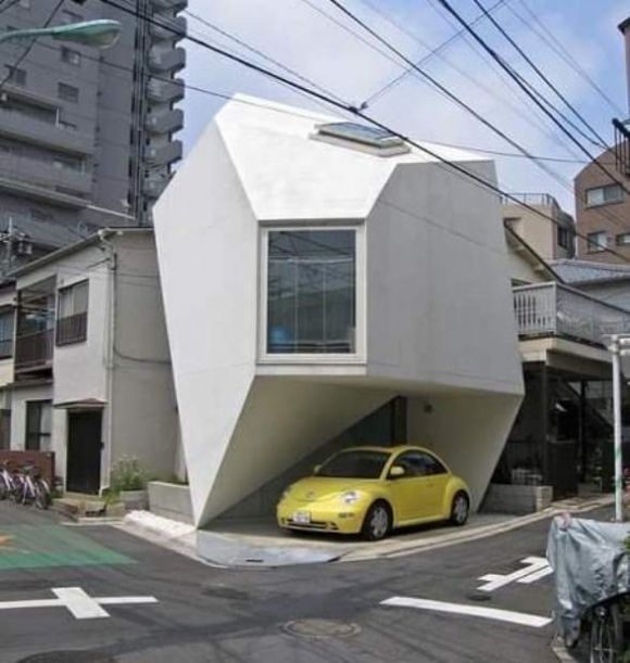 Japánban minden kis helyet ki kell használni