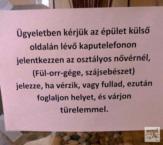 Minek az a nagy rohanás...